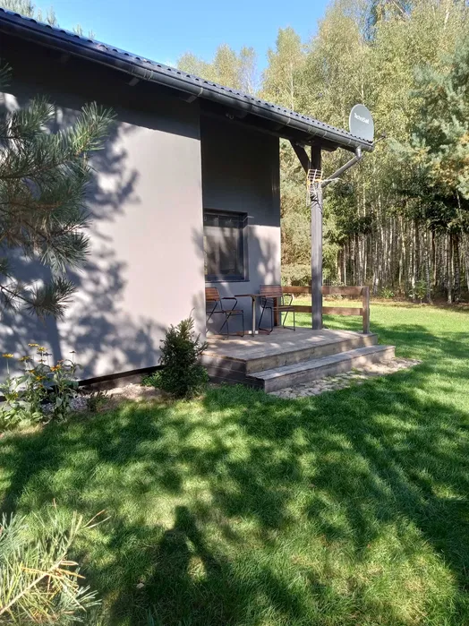 Domek w lesie w Karw koło Górzna - Leśny Azyl wnętrze 700m od jeziora Wierzchownia
